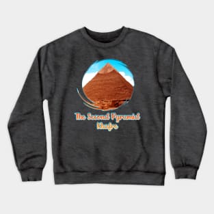 The Second Pyramid Khafre: Ancient Egypt V02 Crewneck Sweatshirt